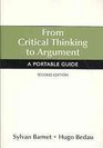 From Critical Thinking to Argument 2e  Documenting Sources in MLA Style 2009 Update