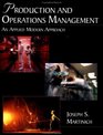 Production and Operations Management  An Applied Modern Approach