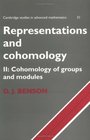 Representations and Cohomology Volume 2 Cohomology of Groups and Modules