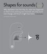 Shapes for sounds