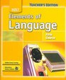 Elements of Language Fifth Course Annotated Teacher's Edition