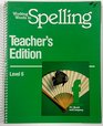 Working Words in Spelling F Teacher's Edition