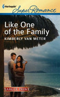 Like One of the Family (Family in Paradise, Bk 1) (Harlequin Superromance, No 1778) (Larger Print)
