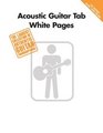 Acoustic Guitar Tab White Pages