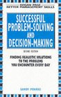 SUCCESSFUL PROBLEMSOLVING AND DECISIONMAKING