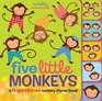 Five Little Monkeys A Fingers  Toes Nursery Rhyme Book