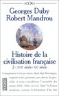 Histoire De La Civilisation