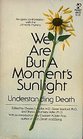 We Are But A Moment's Sunlight Understanding Death