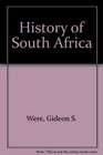 A history of South Africa