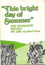 This Bright Day of Summer Peasants' Revolt of 1381