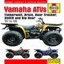 Yamaha ATVs Timberwolf Bruin Bear Tracker 350ER and Big Bear 1987 to 2009