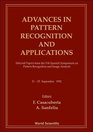 Advances in Pattern Recognition and Applications Selected Papers from the Vth Spanish Symposium on Pattern Recognition and Image Analysis  2125 S