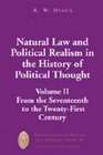 Natural Law and Political Realism in the History of Political Thought From the Seventeenth to the Twentyfirst Century