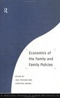 Economics of the Family and Family Policies