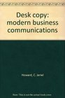 Desk copy modern business communications