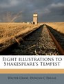 Eight illustrations to Shakespeare's Tempest