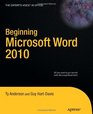 Beginning Microsoft Word 2010