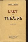 L'ART DU THEATRE