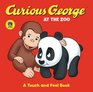 Curious George at the Zoo A Touch and Feel TV Board Book (A Touch and Feel Book)