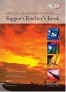 AQA English GCSE Specification A AQA A Support Teacher's Book