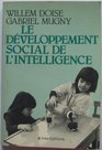Le developpement social de l'intelligence
