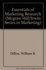 Essentials of Marketing Research