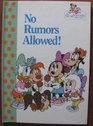 No rumors allowed! (Minnie 'n me, the best friends collection)