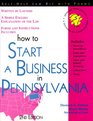 How to Start a Business in Pennsylvania With Forms