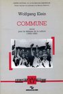 Commune Revue pour la defense de la culture 19331939