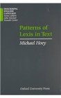 Patterns of Lexis in Text