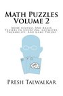 Math Puzzles Volume 2 More Riddles And Brain Teasers In Counting Geometry Probability And Game Theory
