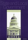 State and Local Government Politics and Public Policies