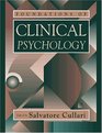 Foundations of Clinical Psychology