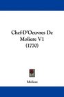 ChefD'Oeuvres De Moliere V1