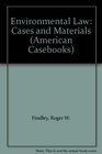 Environmental law Cases and materials