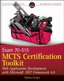 MCTS Certification Toolkit  Web Application Development with Microsoft NET Framework 40