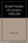 Small Hotels of London 199394