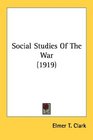Social Studies Of The War