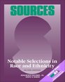 Sources Notable Selections in Race and Ethnicity