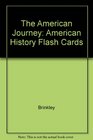 The American Journey American History Flash Cards
