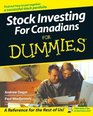 Stock Investing for Canadians for Dummies