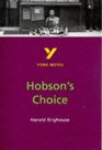 York Notes for GCSE Hobson's Choice