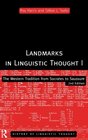 Landmarks in Linguistic Thought The Western Tradition from Socrates to Saussure
