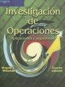 Investigacion de Operaciones Aplicaciones y Algoritmos