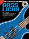 BASS GUITAR LICKS BK/CD FROM EASY TO ADVANCED PLAYING LEVEL