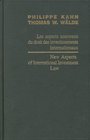 New Aspects of International Investment Law/Les aspects nouveaux du droit des investissements internationaux