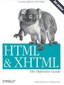 HTML  XHTML The Definitive Guide Fifth Edition