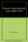 Poems selected and new 19501974