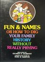 Fun  names Or How to dig your family history without really prying