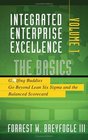 Integrated Enterprise Excellence Vol I  The Basics Golfing Buddies Go Beyond Lean Six Sigma and the Balanced Scorecard